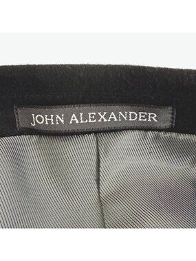 John Alexander | Jackets & Coats | John Alexander Mens Black Overcoat ...